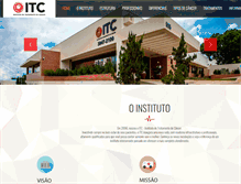Tablet Screenshot of itcancer.com.br